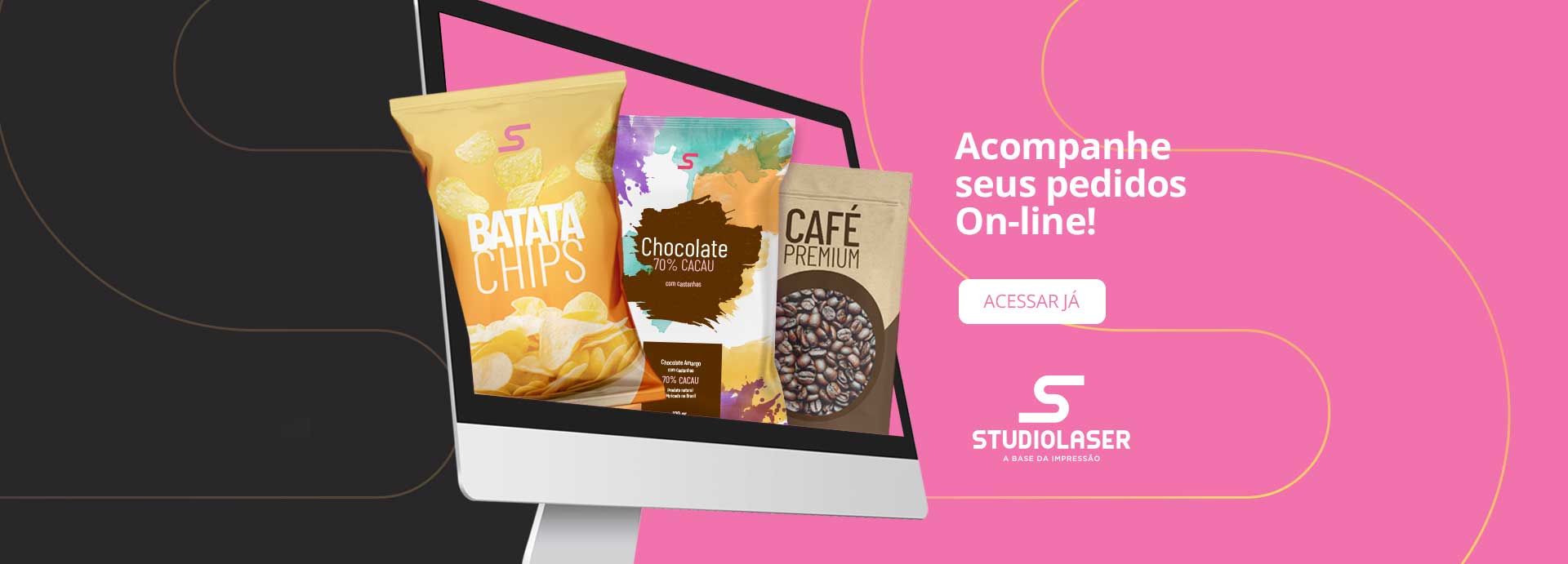 Acompanhe seus pedidos online